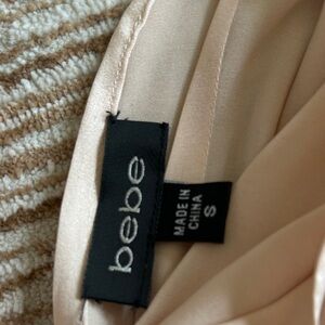 Bebe Soft Beige Blouse